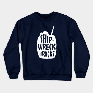 Shipwreck On The Rocks Crewneck Sweatshirt